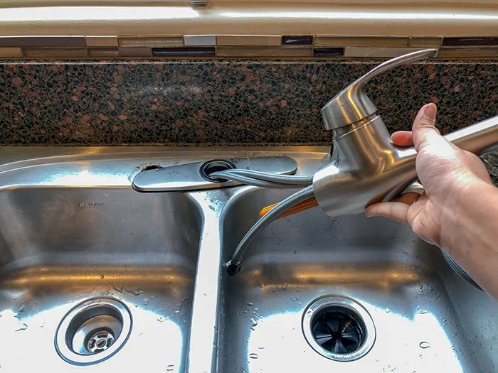 How To Remove An Old Kitchen Faucet