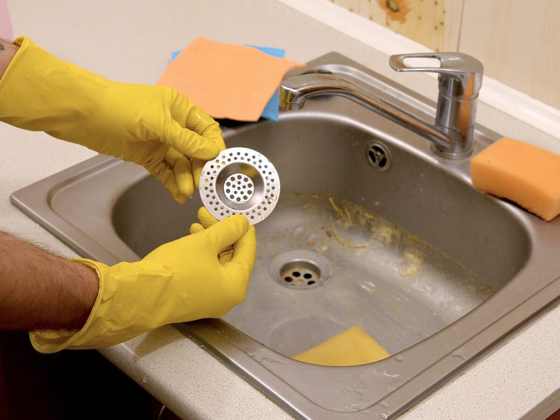 How To Clean Smelly Kitchen Drain