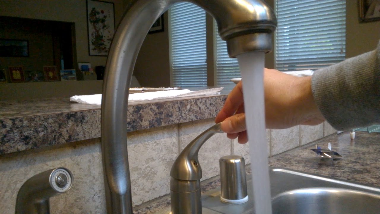 How To Fix A Leaky Kitchen Faucet Delta