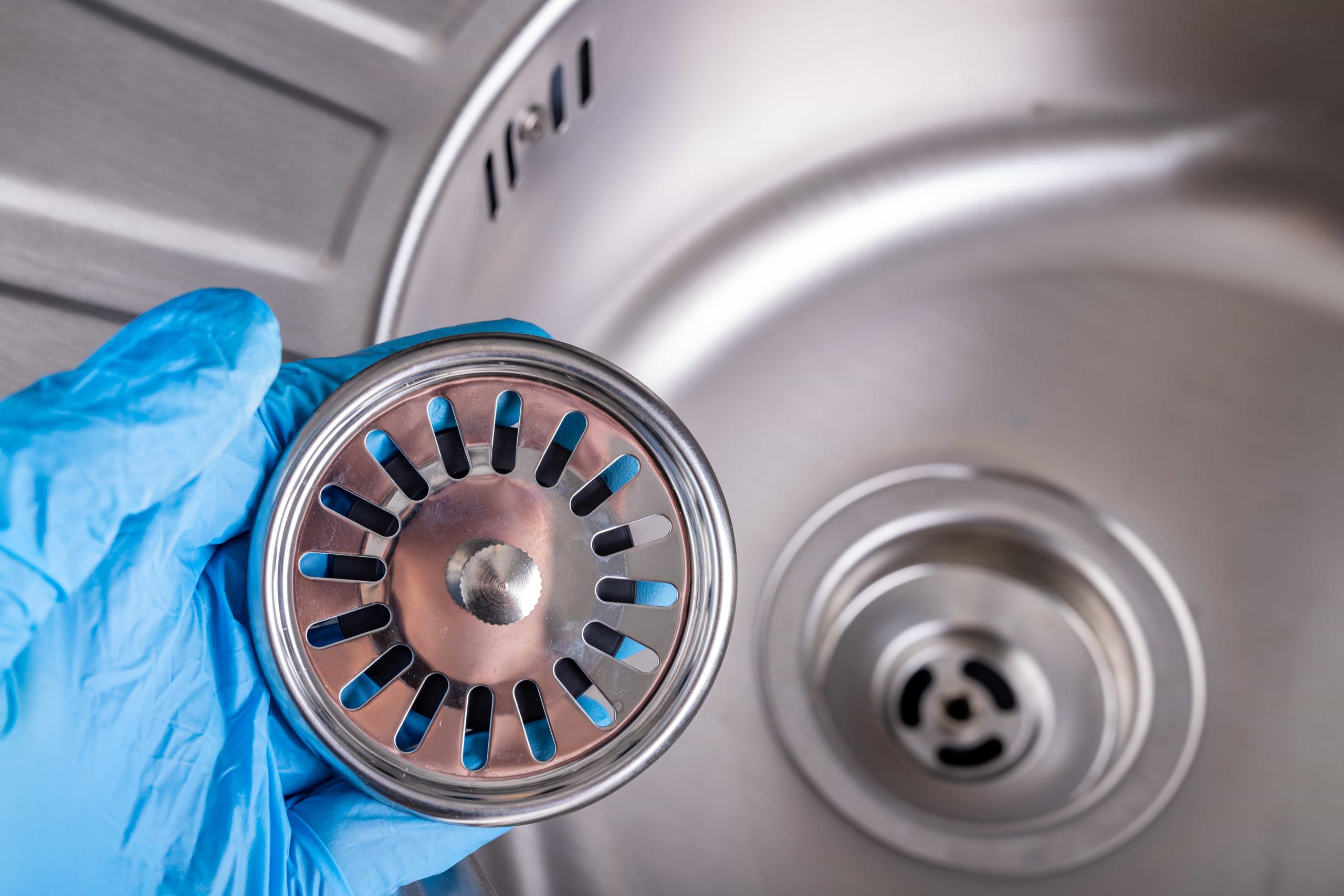 How To Remove Kitchen Sink Strainer