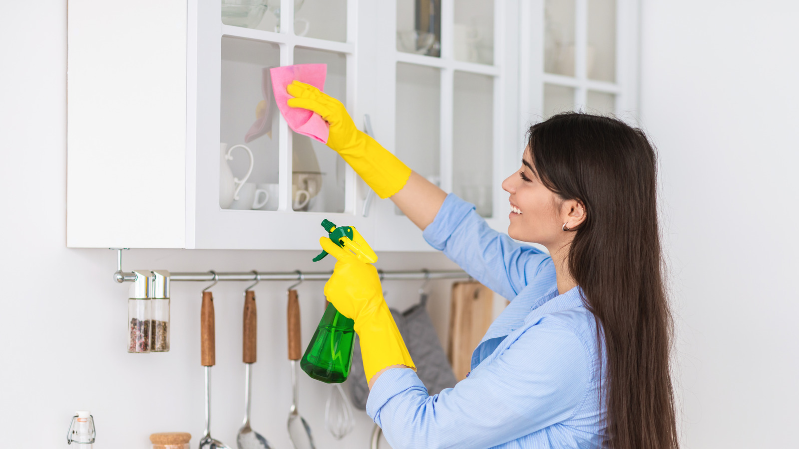 How To Clean Inside Kitchen Cabinets