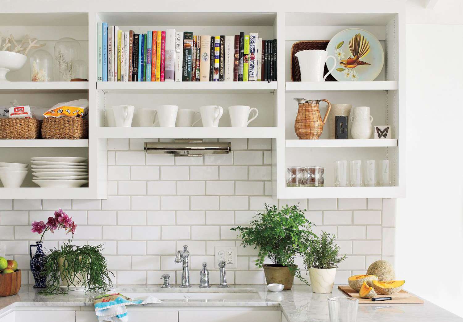 Kitchen Cabinet Open Shelves