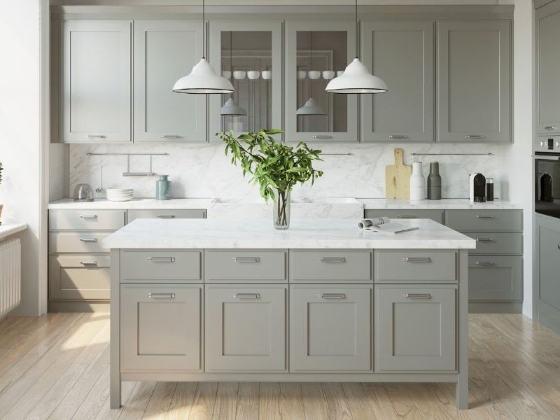 Kitchen Ideas Grey Cabinets