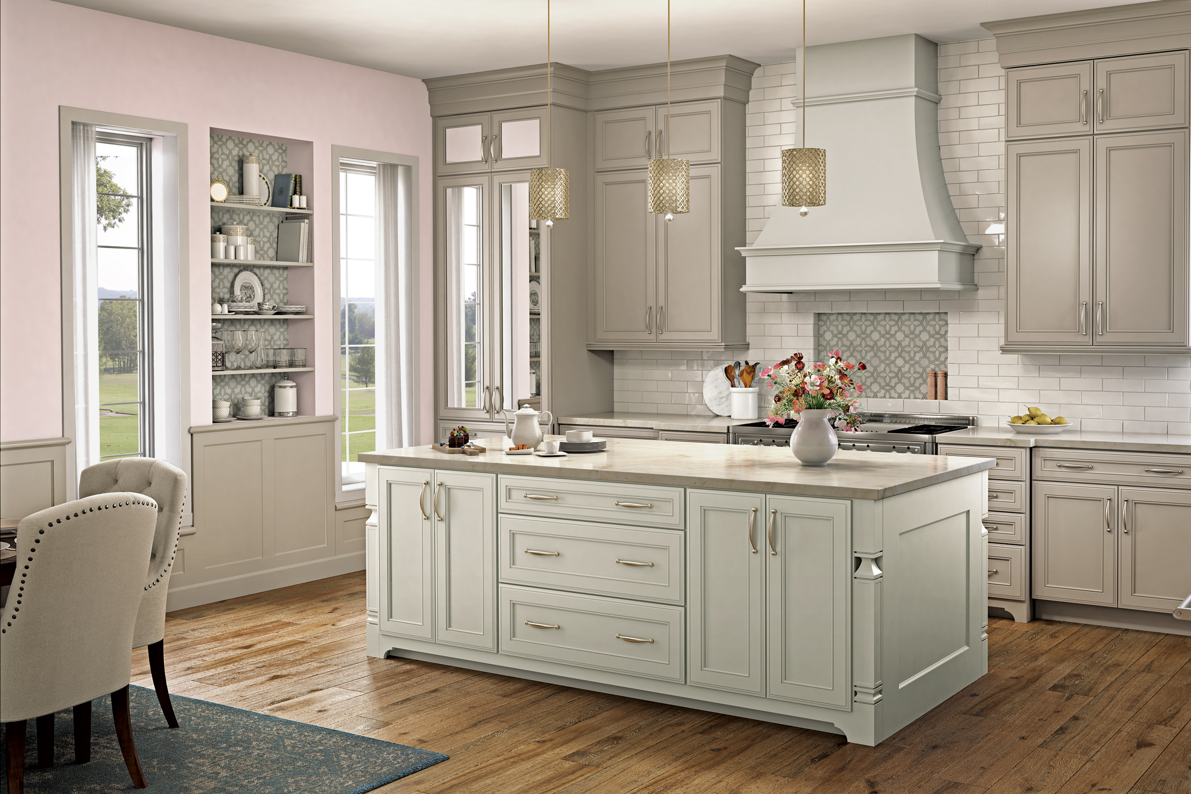 Warm Kitchen Cabinet Colors